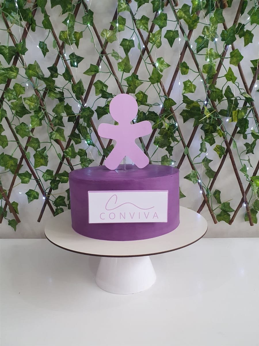 Bolo Corporativo Decorado – Cacau Trufa Ribeirão Preto